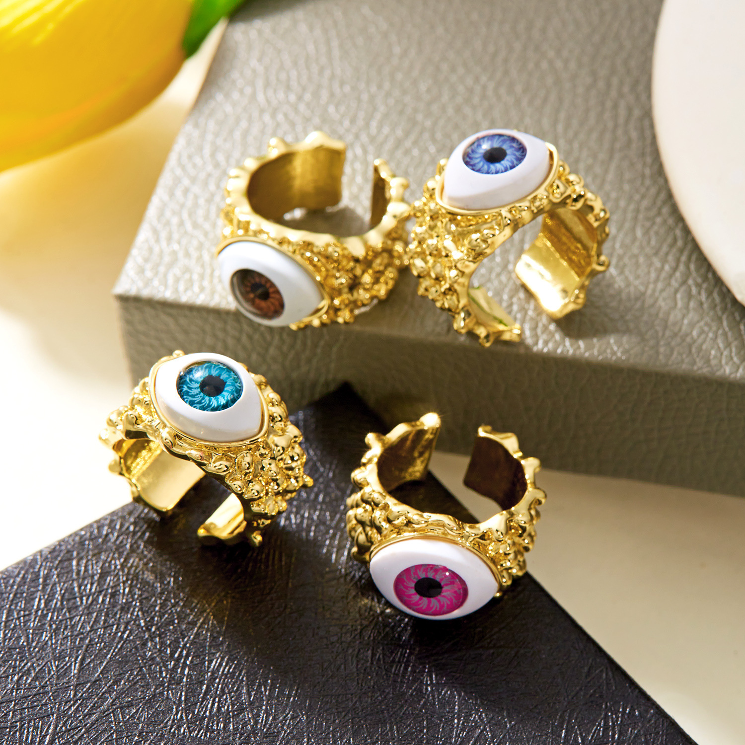 (Cross-border trading), fashionable adjustable ring, European style