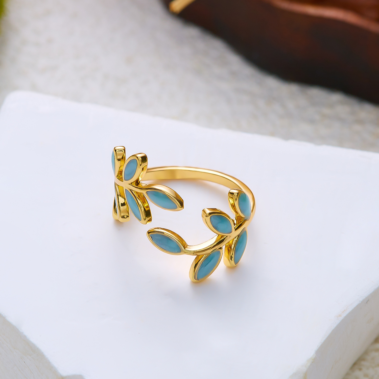 (Cross-border trading), fashionable universal adjustable ring, simple and elegant design, light luxury style, cat's eye